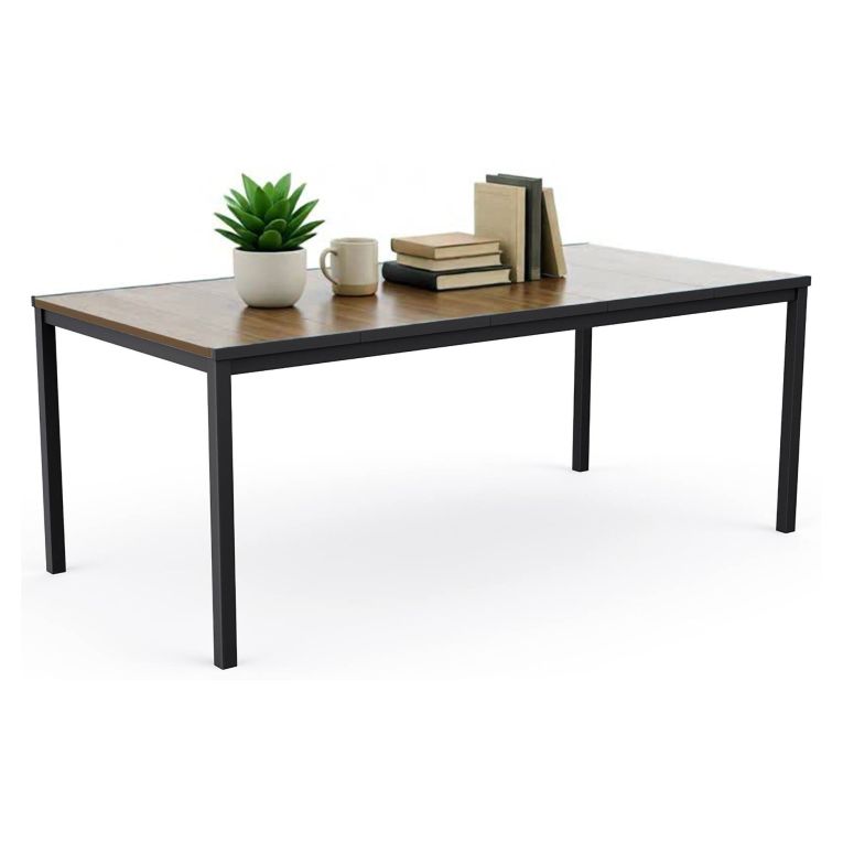 Tavolo da esterno 8 posti 200x95cm rovere e antracite - Sarnia