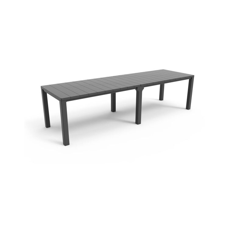 Tavolo da esterno Antico, Base per picnic, Piano da pranzo da giardino, Banco outdoor multiuso, 294x90 h75 cm, Antracite