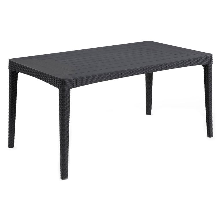 Tavolo da esterno Salmon, 160x90 h74 cm, Antracite
