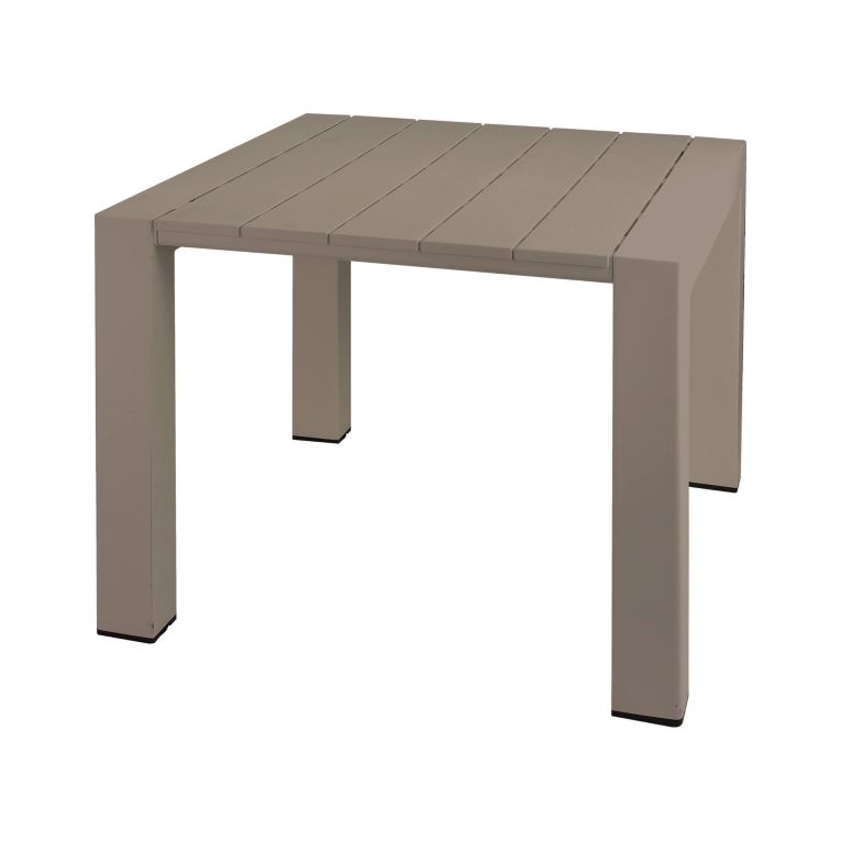 Tavolo da giardino 6 posti 90x98cm tortora - Malang