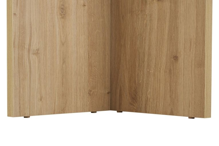 Tavolo Fisso Marrone Rovere 6 Posti Forma Ovale 180x90x75h cm, Materiale Piano in Legno Nobilitato - Monterano