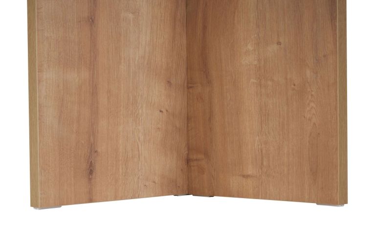 Tavolo Fisso Marrone Rovere Scuro 6 Posti Forma Ovale 200x90x75h cm, Materiale Piano in Legno Nobilitato - Nofalota