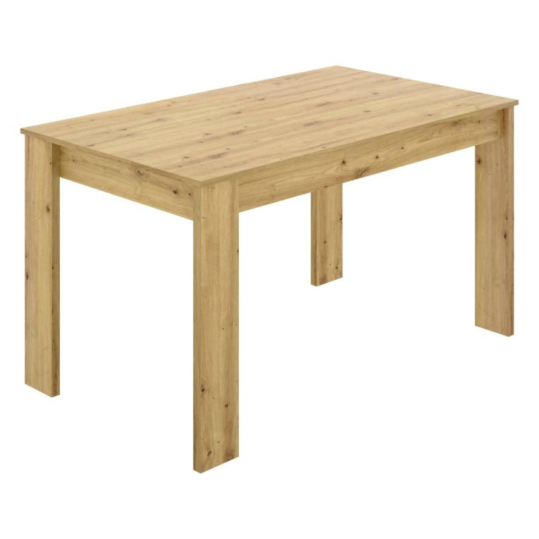 Tavolo legno rettangolare 6 posti 138x81cm - Alois