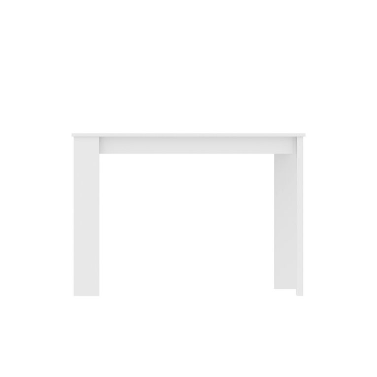 Tavolo moderno rettangolare 6 posti bianco 110x67cm - Amaranthya