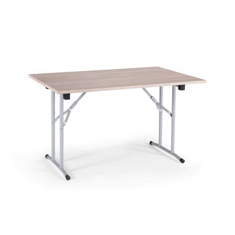 Tavolo pieghevole salvaspazio 6 posti 125x75cm legno - Aliena