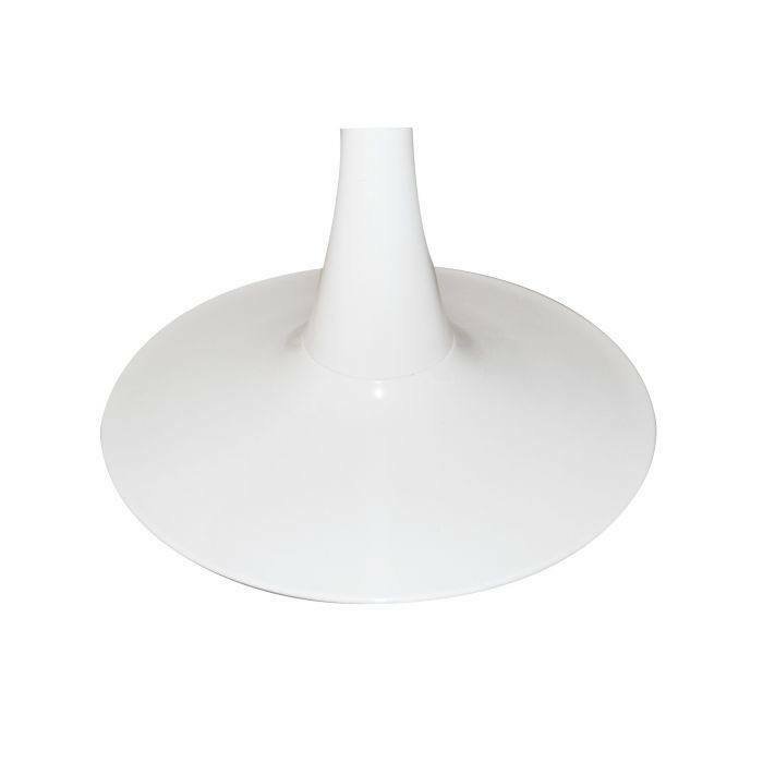 Tavolo rotondo minimal 4 posti bianco 100x100cm - Anubis