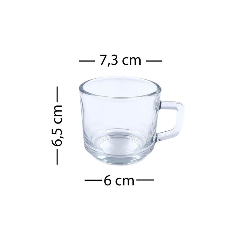 Tazze Multicolore set da 4, - Nesopa
