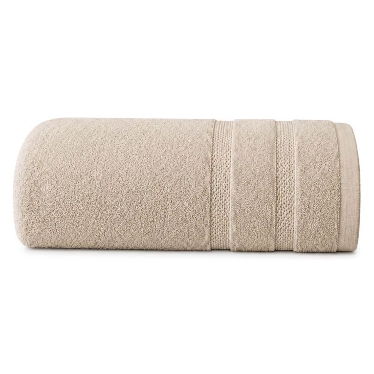 Telo Bagno Marrone Sabbia 100% Cotone Egiziano Pettinato e Mercerizzato, Sfumatura Colore Struttura Sabbia - Rovarero Luxury
