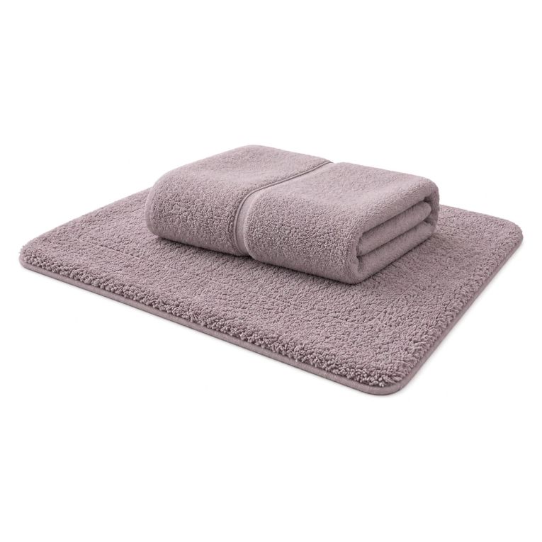 Telo Bagno Viola Lilla 100% Puro Cotone, Sfumatura Colore Struttura Lilla - Sanamasa Luxury