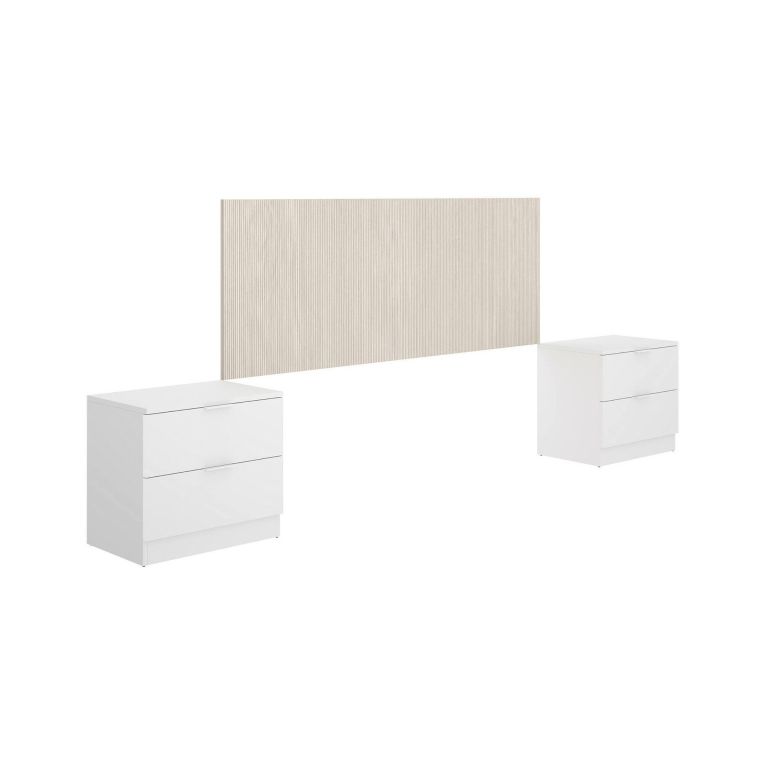 Testiera Letto Marrone Marrone Rovere Matrimoniale Colore Struttura Marrone 258.6x34.2 cm, Sfumatura Colore Struttura Rovere - Nona