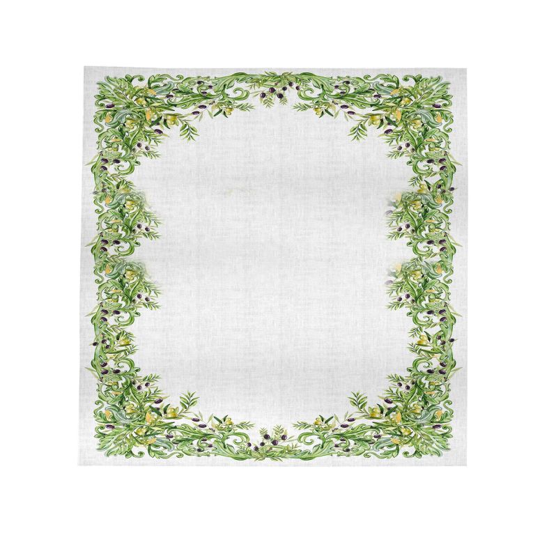 Tovaglia Multicolore Lavabile si 30° Forma Quadrata 150x150 cm, - Pamire