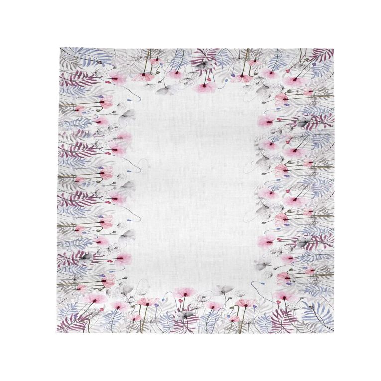 Tovaglia Multicolore Lavabile si 30° Forma Quadrata 150x150 cm, - Panaga