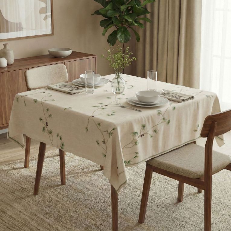 Tovaglia Multicolore Lavabile si 30° Forma Quadrata 150x150 cm, - Pase