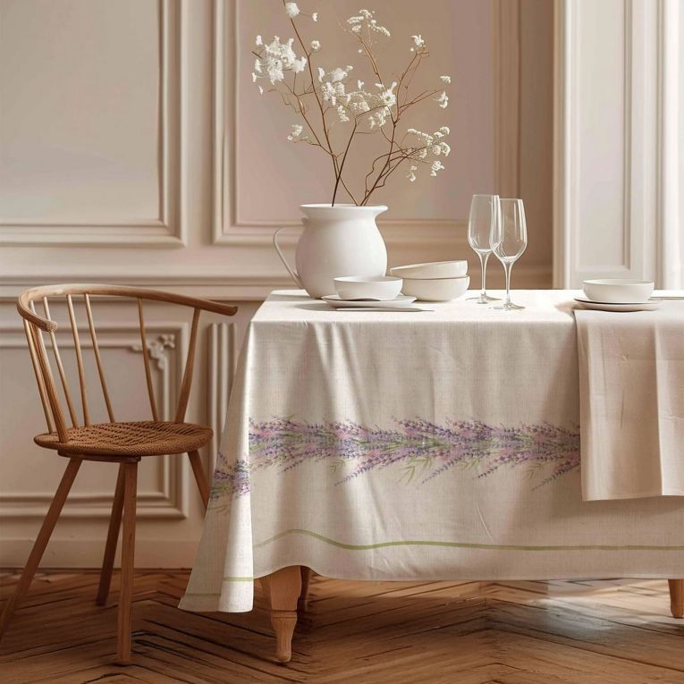 Tovaglia Multicolore Lavabile si 30° Forma Rettangolare 150x250 cm, - Pamevaba