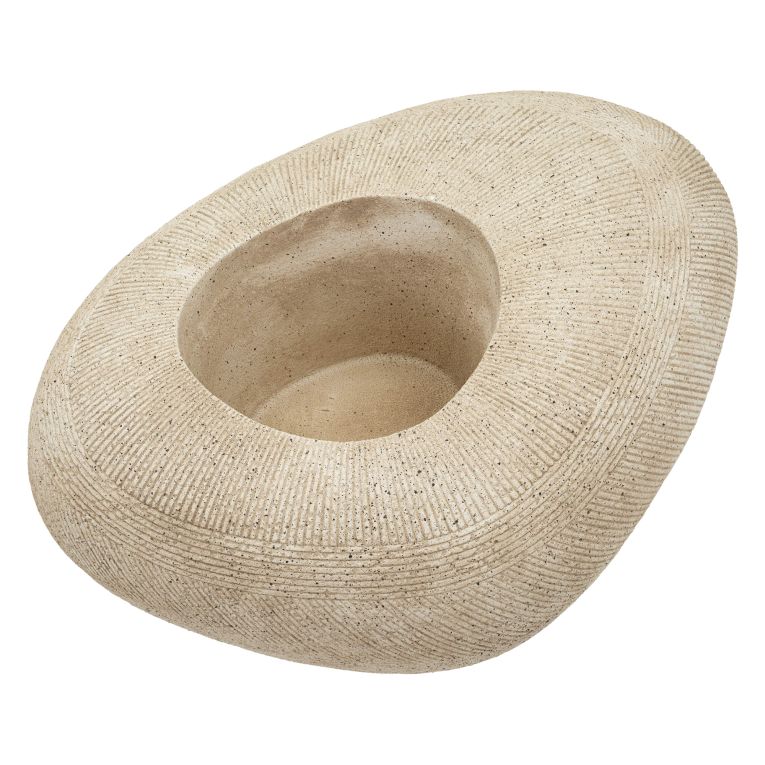 Vaso Bianco Marmo Finitura Effetto Marmo Sfumatura Colore Struttura Marmo, - Gaga