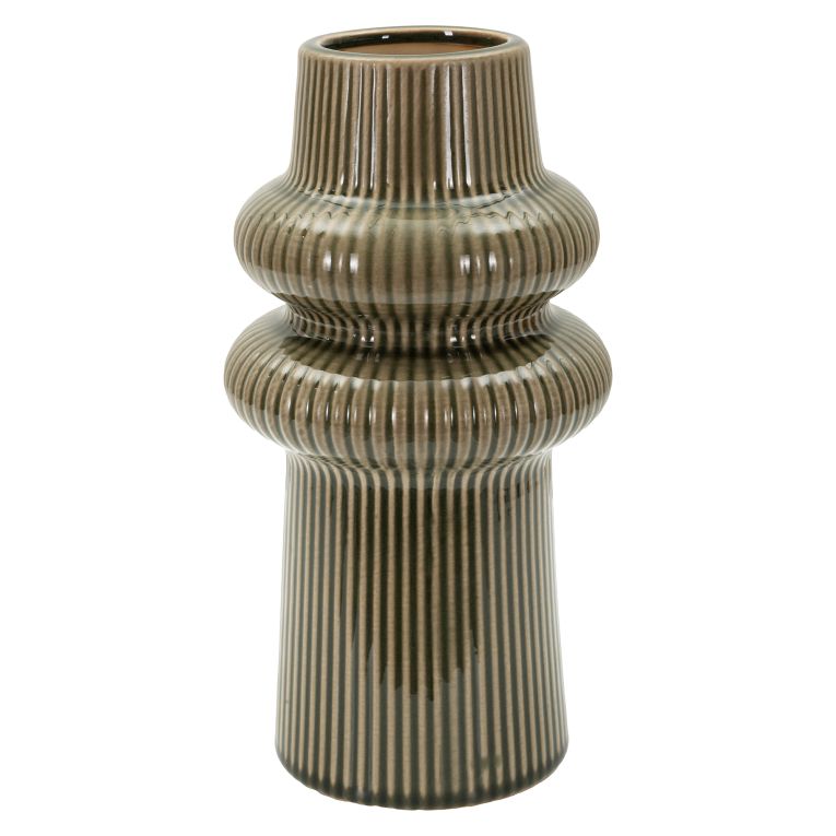 Vaso Marrone Nero Colore Struttura Nero Diametro 5.5 cm, - Gahare