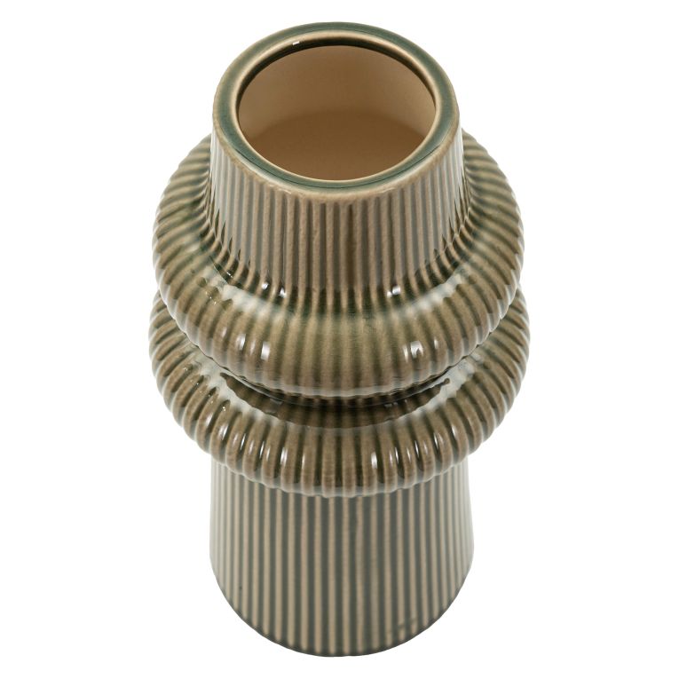 Vaso Marrone Nero Colore Struttura Nero Diametro 5.5 cm, - Gahare