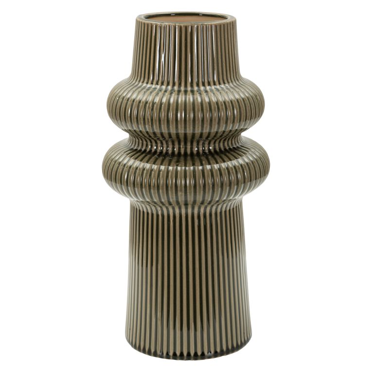 Vaso Marrone Nero Colore Struttura Nero Diametro 8 cm, - Gagarosa