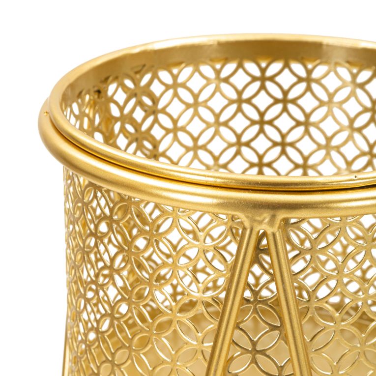 Vaso oro set 2 Vasi, Portavasi Rimovibili, - Ranya