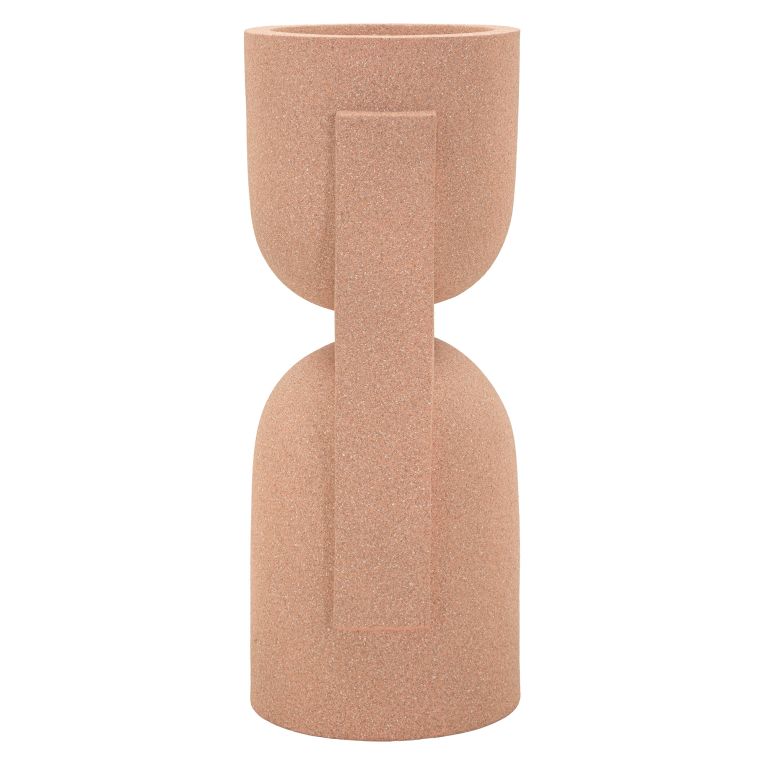 Vaso Rosa Design Futurista, - Fatomi