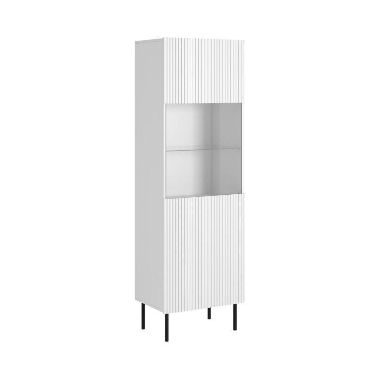 Vetrina Luzzana, 60x42 h183 cm, Bianco