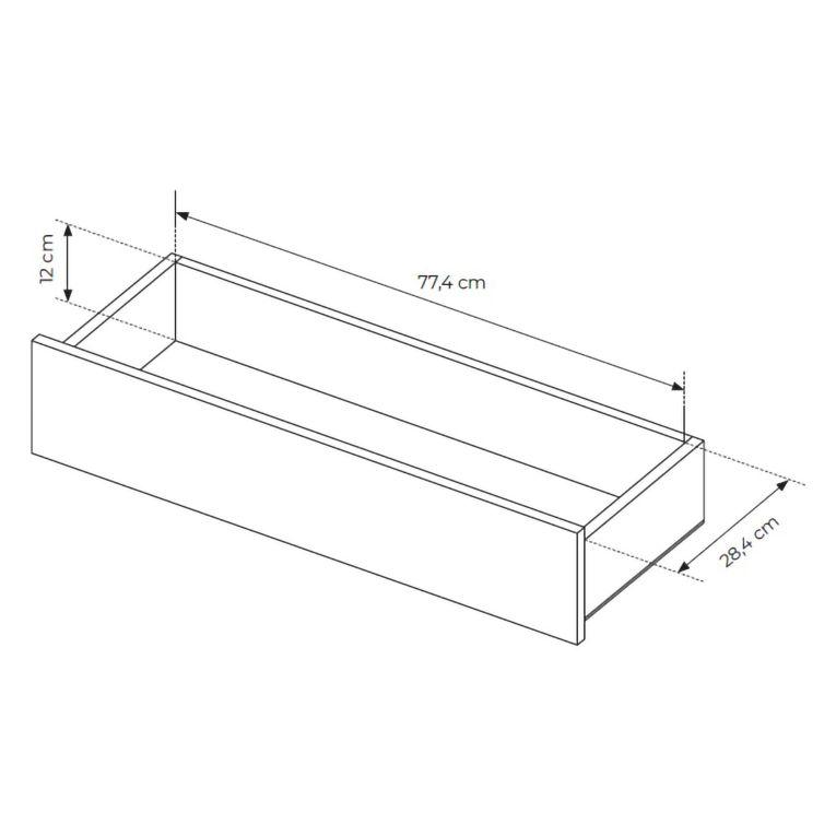 Vetrina Marrone Noce Trasparente 4 Ripiani 2 Cassetti 92x39x195h cm, 2 Ante - Lafafasa